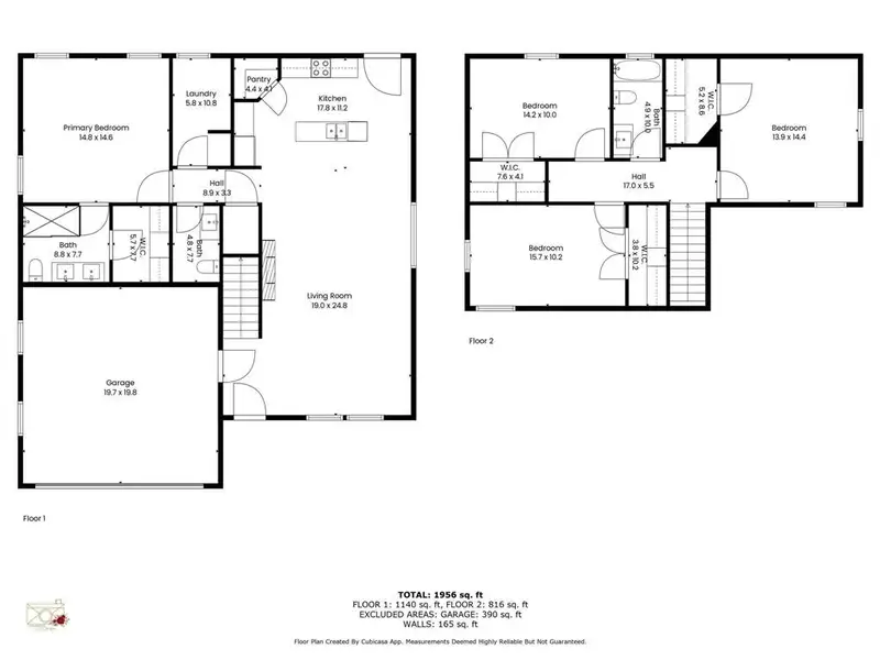 2D floor plan layout of this home in , Woodway, TX (Image 3). 2D floor plan layout of this home in , Woodway, TX (Image 3).