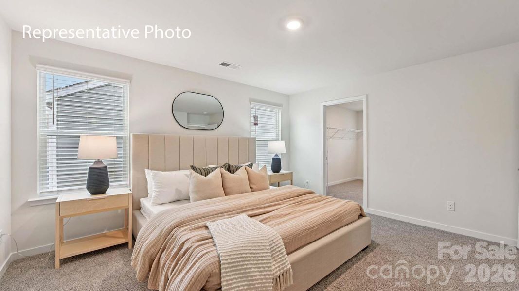 Furnished interior view inside a new home in Zion Springs, Hickory (Image 22).