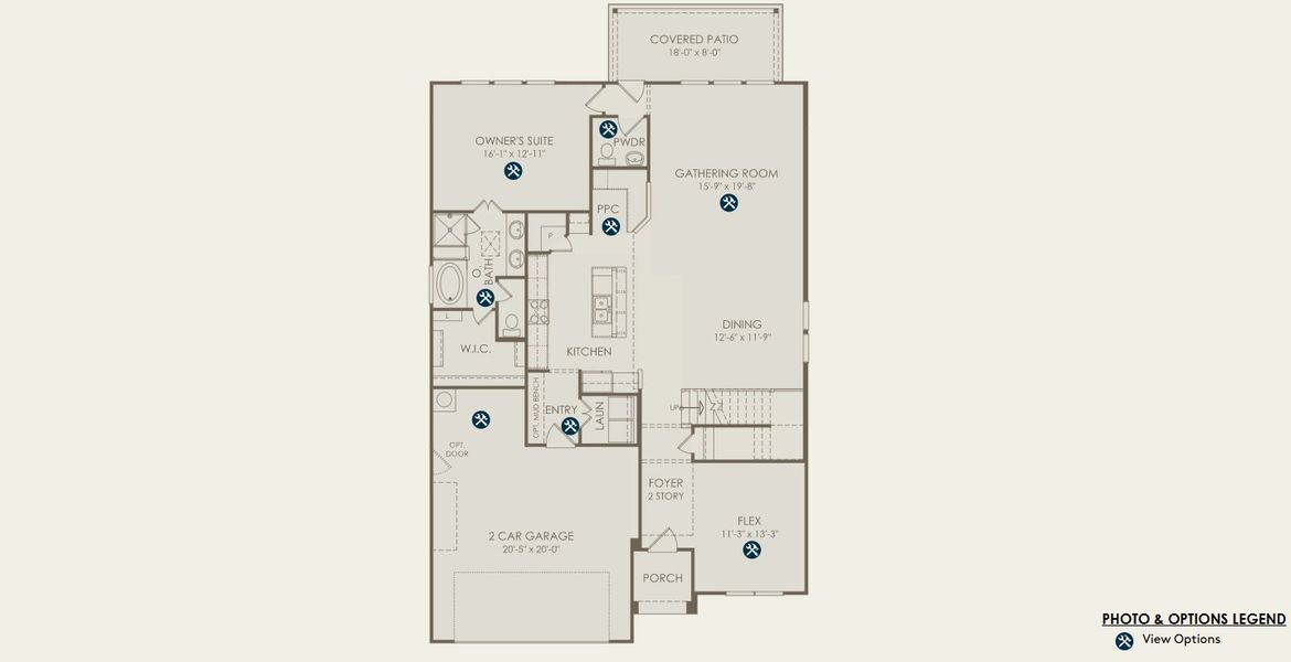 2D floor plan layout for the Rainier by Pulte Homes in Corley Farms, Boerne, TX (Image 3). 2D floor plan layout for the Rainier by Pulte Homes in Corley Farms, Boerne, TX (Image 3).