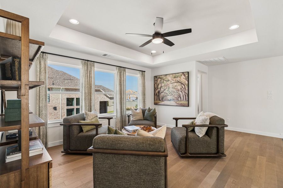 Versatile Upstairs Game Room in American Legend Homes  - Plan 1462 Representative Photo