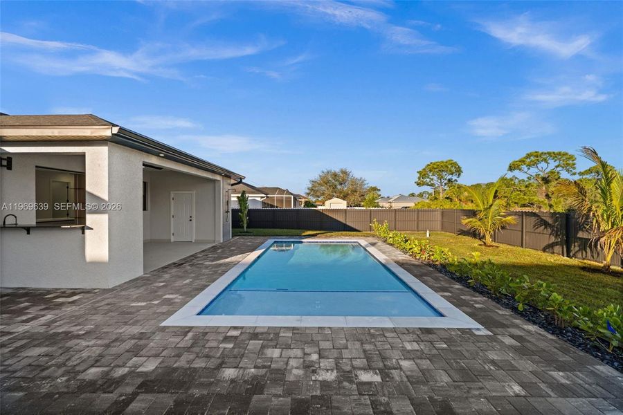 Exterior details and patio area of a home in , Cape Coral (Image 26).