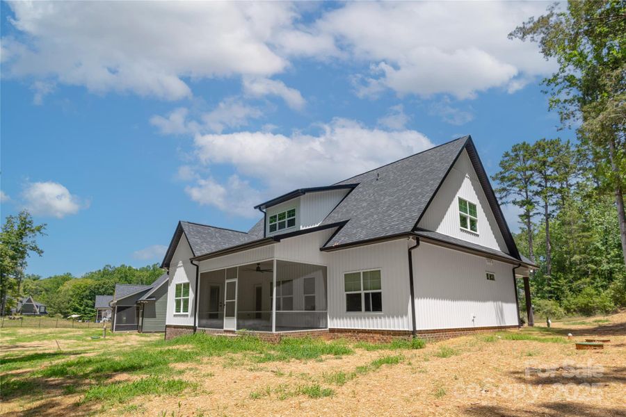 Exterior details and patio area of a home in , Stanley (Image 3).