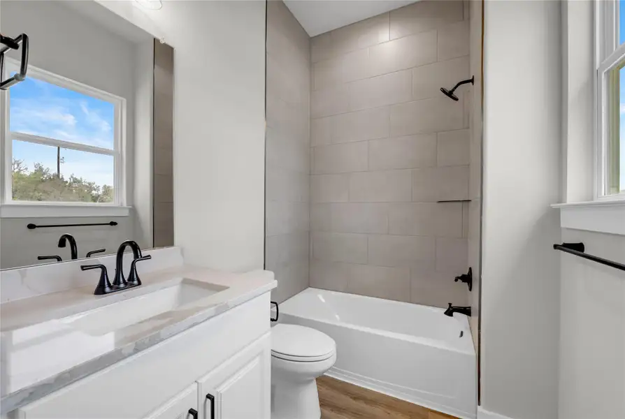 Furnished interior view inside a new home in , Bertram (Image 8).