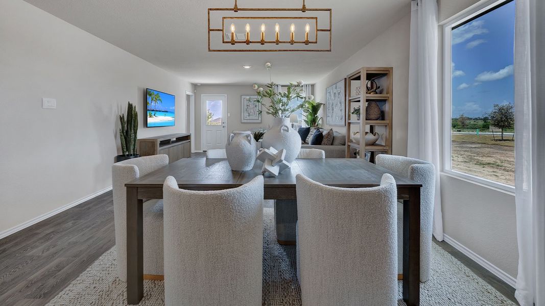 Representative furnished interior of a home built from the The Emma by D.R. Horton in Navarro Fields, Seguin (Image 16). Representative furnished interior of a home built from the The Emma by D.R. Horton in Navarro Fields, Seguin (Image 16).