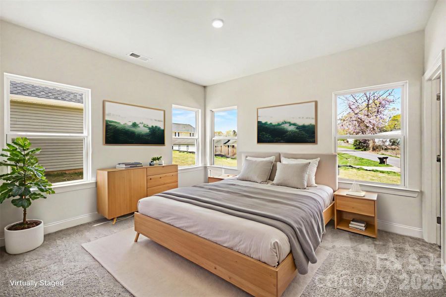 Furnished interior view inside a new home in , Gastonia (Image 17).