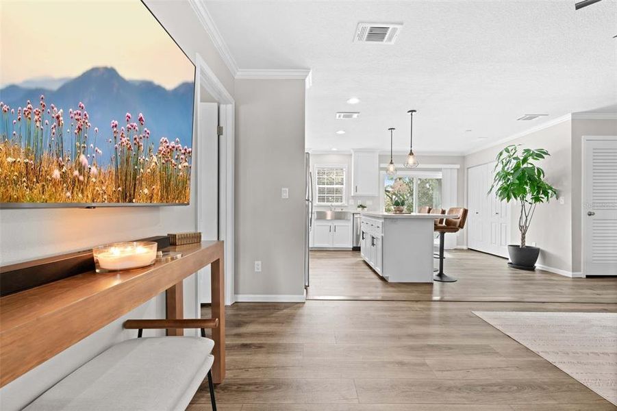 Furnished interior view inside a new home in , Brooksville (Image 10).