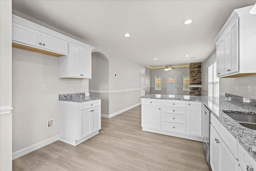 Furnished interior view inside a new home in New Prospect Haven, Inman (Image 7).