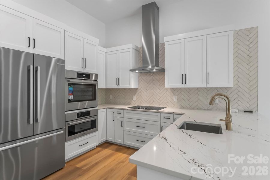 Furnished interior view inside a new home in , Marion (Image 37).
