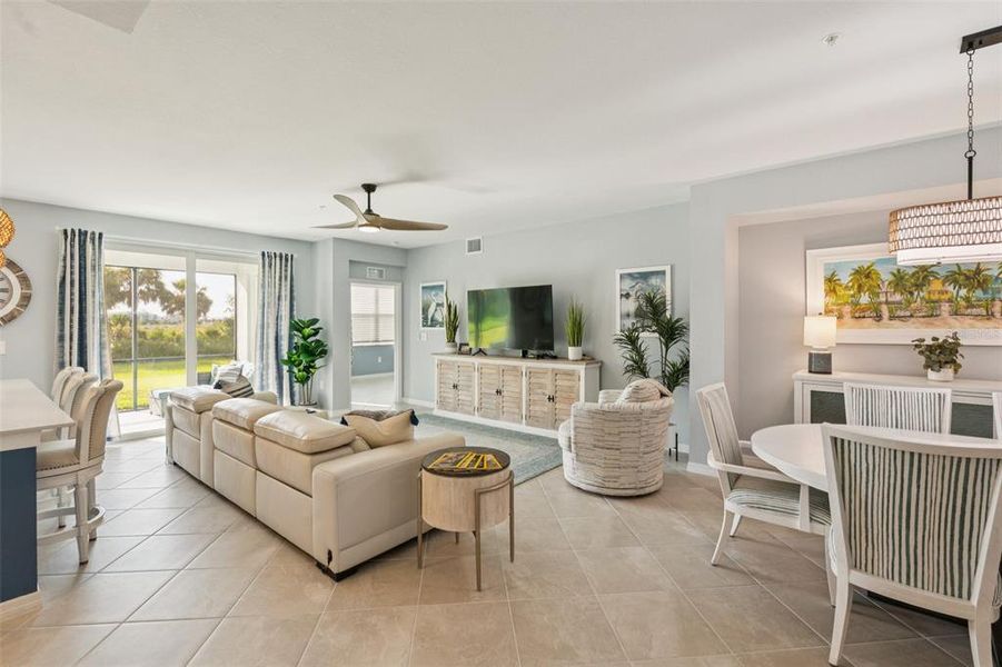 Furnished interior view inside a new home in , Venice (Image 4).