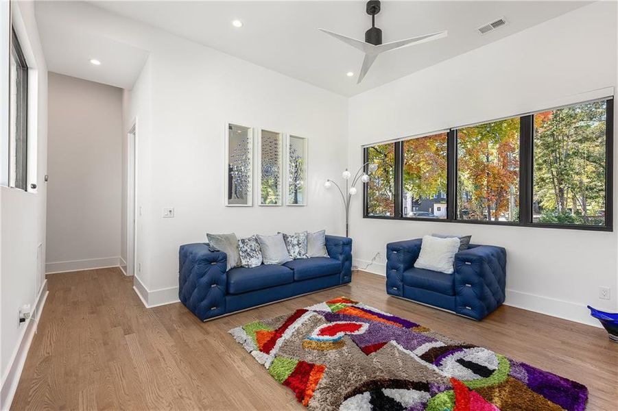 Furnished interior view inside a new home in , Brookhaven (Image 10).
