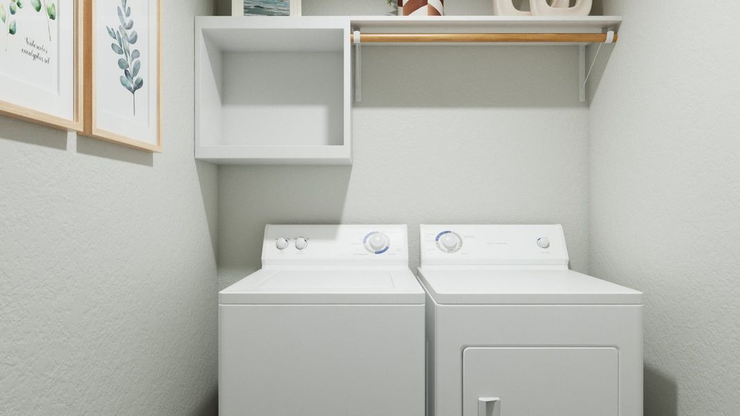 Representative interior finishes for a home built from the The Darwin by Legend Homes in Ridgeland Hills, Willis (Image 22).