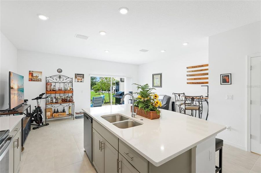 Furnished interior view inside a new home in , Nokomis (Image 10).