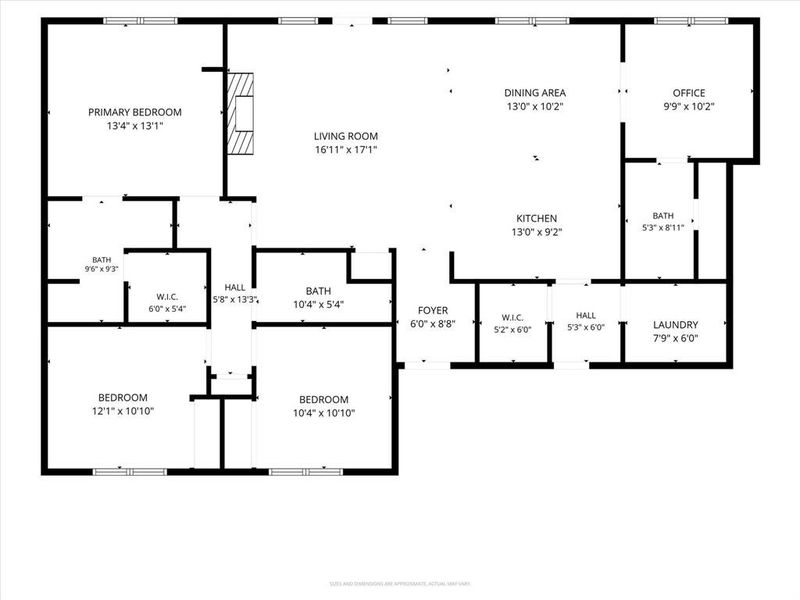 2D floor plan layout of this home in , Cleburne, TX (Image 5).