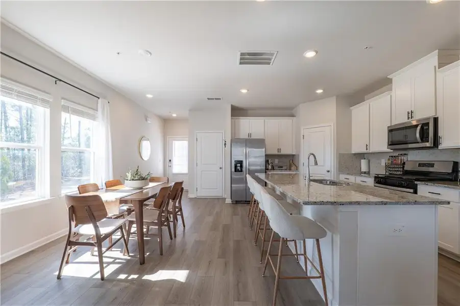 Furnished interior view inside a new home in , Smyrna (Image 7).