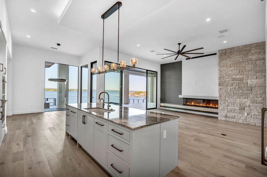 Furnished interior view inside a new home in , Horseshoe Bay (Image 9).