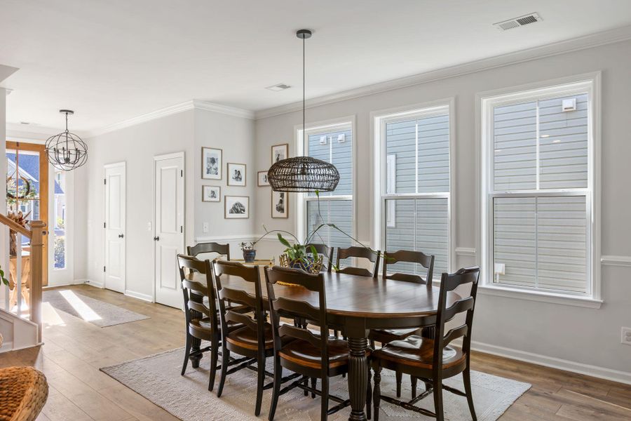 Furnished interior view inside a new home in Windsor Crossing, North Charleston (Image 29).