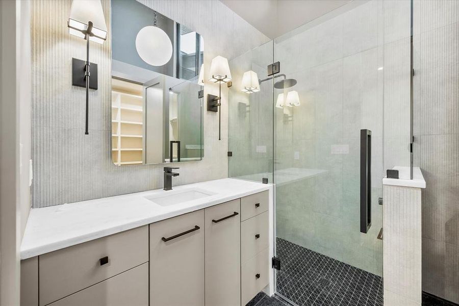 Furnished interior view inside a new home in , Heath (Image 7).