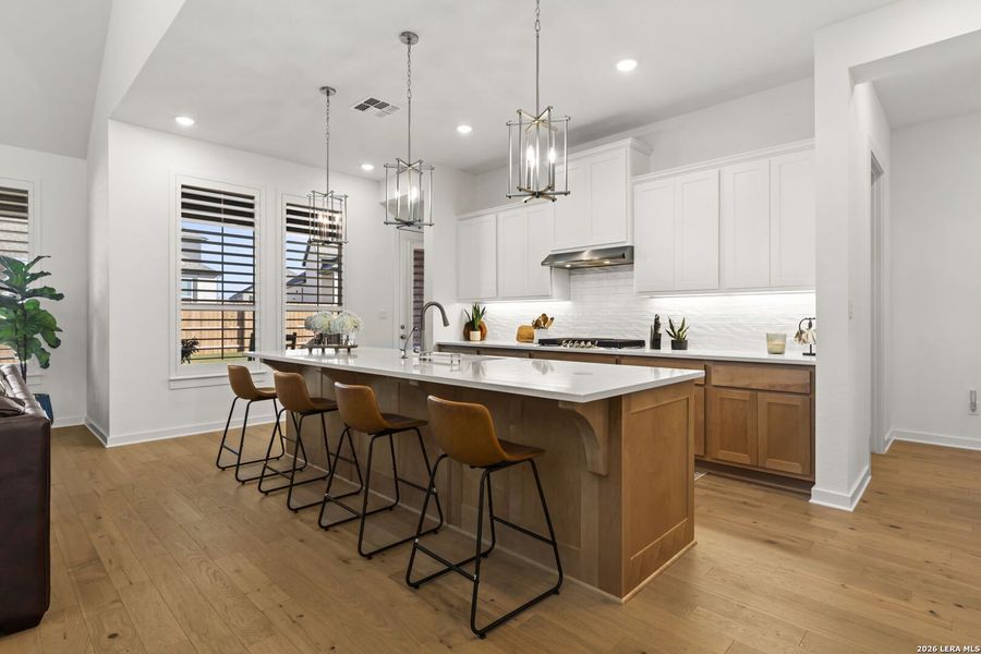 Furnished interior view inside a new home in , Kyle (Image 40).