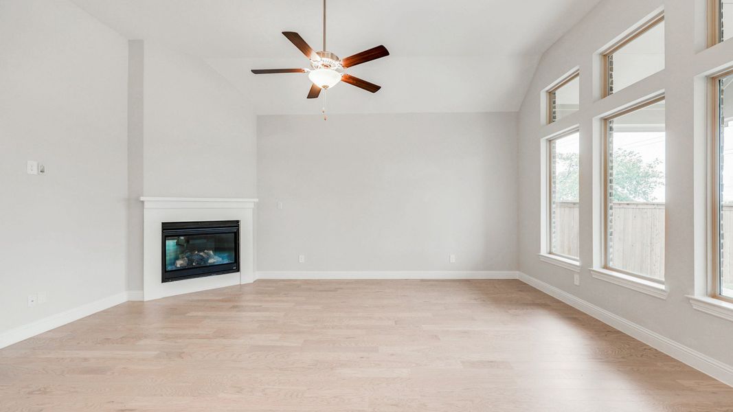 Representative furnished interior of a home built from the Tulane by Brightland Homes in Katy Lakes, Katy (Image 6).