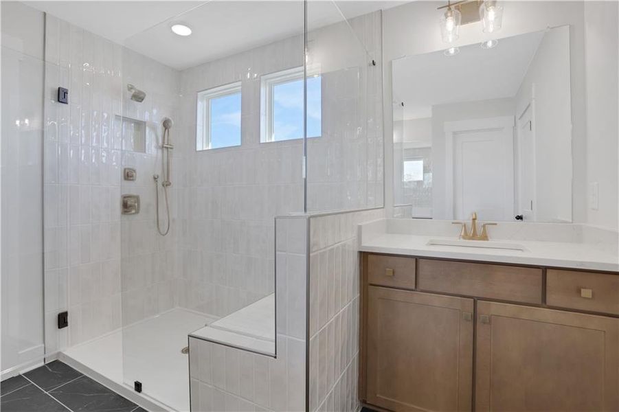 Furnished interior view inside a new home in Twin Lakes, Hoschton (Image 15).