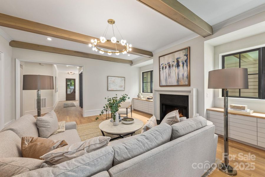 Furnished interior view inside a new home in , Charlotte (Image 38). Furnished interior view inside a new home in , Charlotte (Image 38).