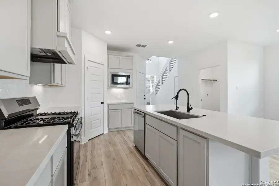Furnished interior view inside a new home in Stillwater Ranch, San Antonio (Image 9). Furnished interior view inside a new home in Stillwater Ranch, San Antonio (Image 9).