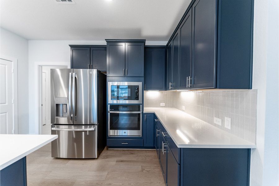Furnished interior view inside a new home in Lariat, Liberty Hill (Image 8).