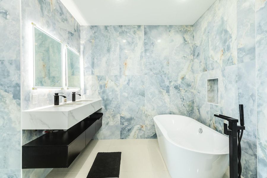 Furnished interior view inside a new home in , Galveston (Image 12). Furnished interior view inside a new home in , Galveston (Image 12).