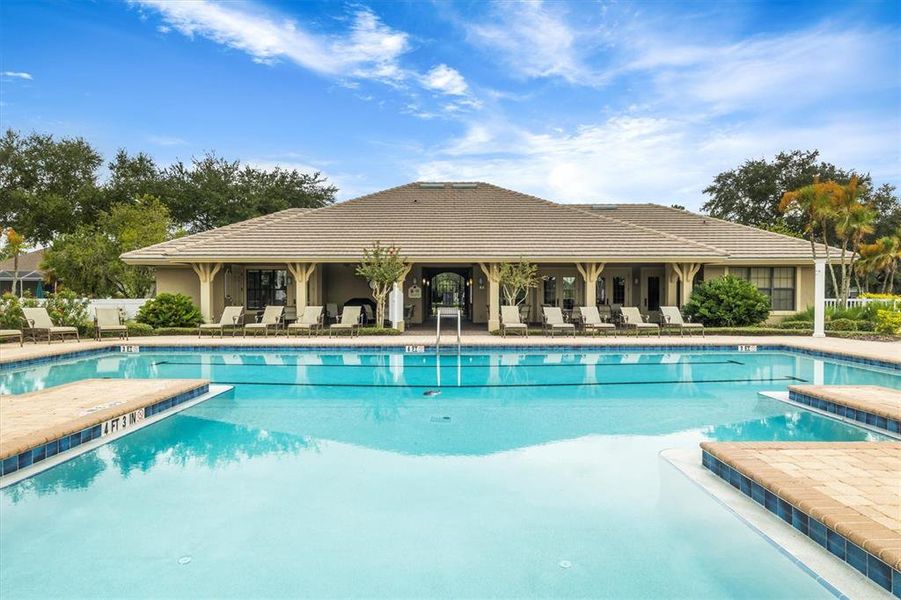 Front exterior of a new home in , Lakeland, FL, highlighting curb appeal (Image 25).