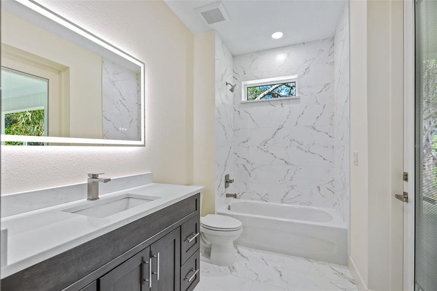Furnished interior view inside a new home in , New Smyrna Beach (Image 8).