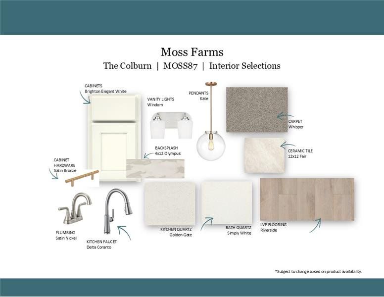 Sample of building materials used in homes in Moss Farm, White House (Image 45).