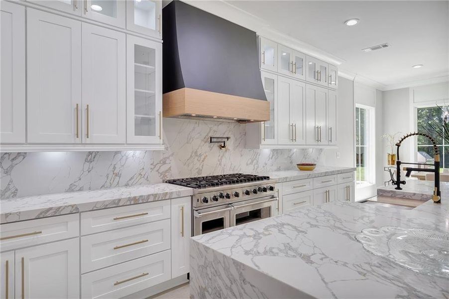 Furnished interior view inside a new home in , Suwanee (Image 3).