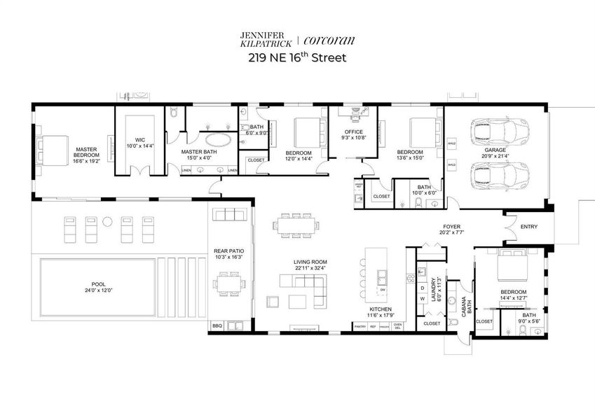 219 NE 16TH ST - Floor Plan 219 NE 16TH ST - Floor Plan