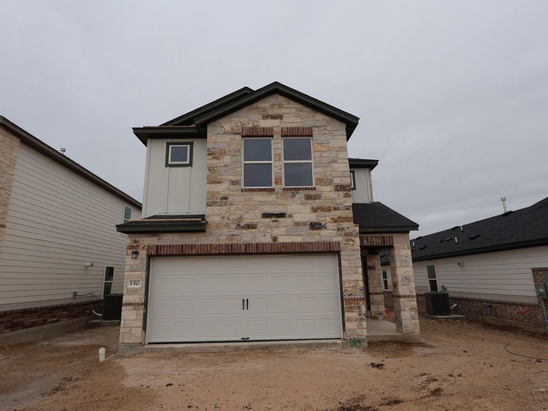 In-progress construction of a new home in Heritage, Dripping Springs, TX (Image 8).