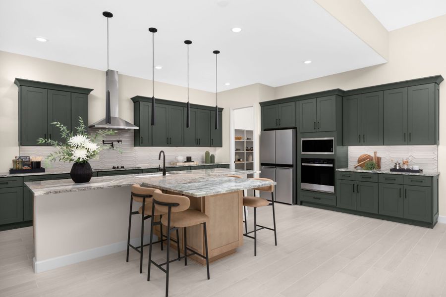 Representative furnished interior of a home built from the Emilia by Mattamy Homes in Covena Pointe, Tucson (Image 7).