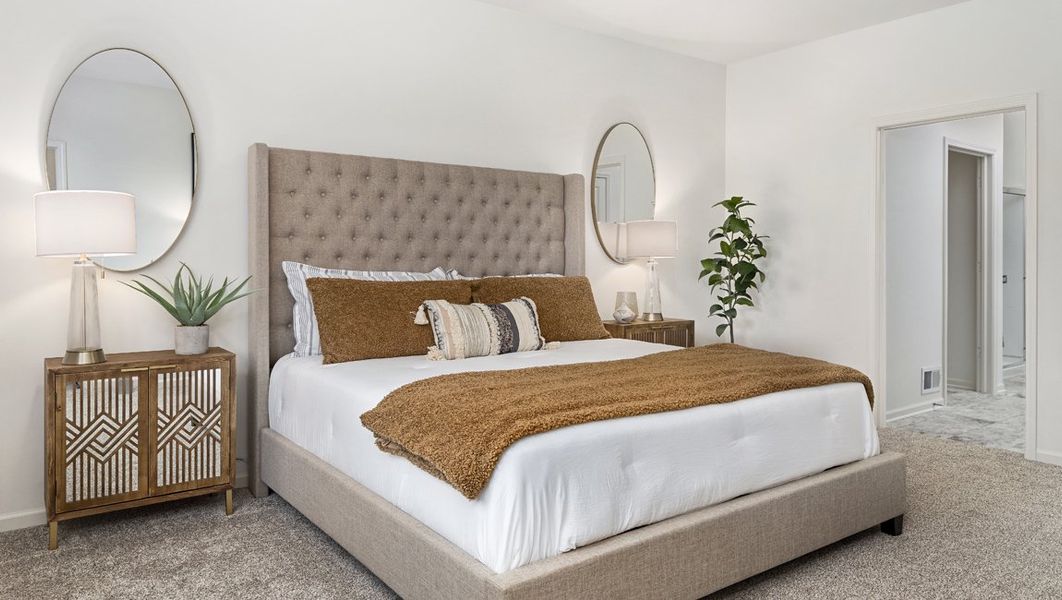 Representative furnished interior of a home built from the Clifton by D.R. Horton in Kingston Creek, Jackson (Image 15).