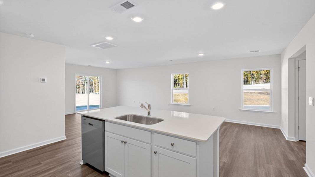 Furnished interior view inside a new home in Fishel Village, Winston-Salem (Image 7). Furnished interior view inside a new home in Fishel Village, Winston-Salem (Image 7).