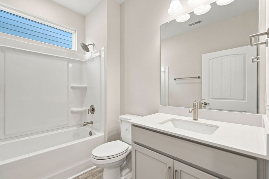 Furnished interior view inside a new home in Terrapin, Leland (Image 7). Furnished interior view inside a new home in Terrapin, Leland (Image 7).