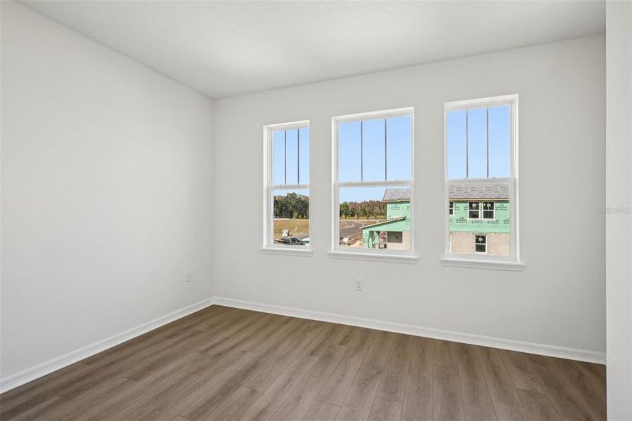 Spacious, unfurnished interior of a new home in Primrose at Longleaf, New Port Richey (Image 22). Spacious, unfurnished interior of a new home in Primrose at Longleaf, New Port Richey (Image 22).