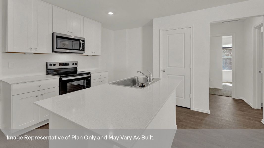 Representative furnished interior of a home built from the The Caprock by D.R. Horton in Lantana, Lockhart (Image 7). Representative furnished interior of a home built from the The Caprock by D.R. Horton in Lantana, Lockhart (Image 7).