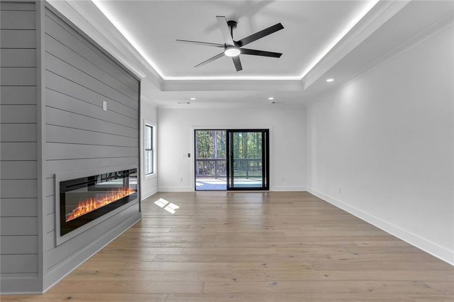 Spacious, unfurnished interior of a new home in , Loganville (Image 33).