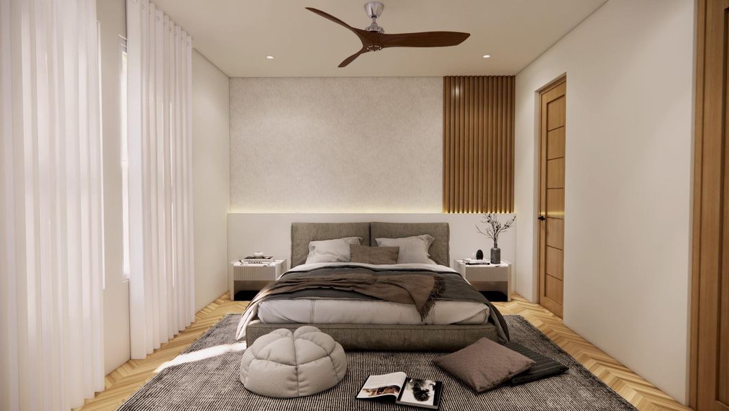 Furnished interior view inside a new home in , Galveston (Image 9). Furnished interior view inside a new home in , Galveston (Image 9).