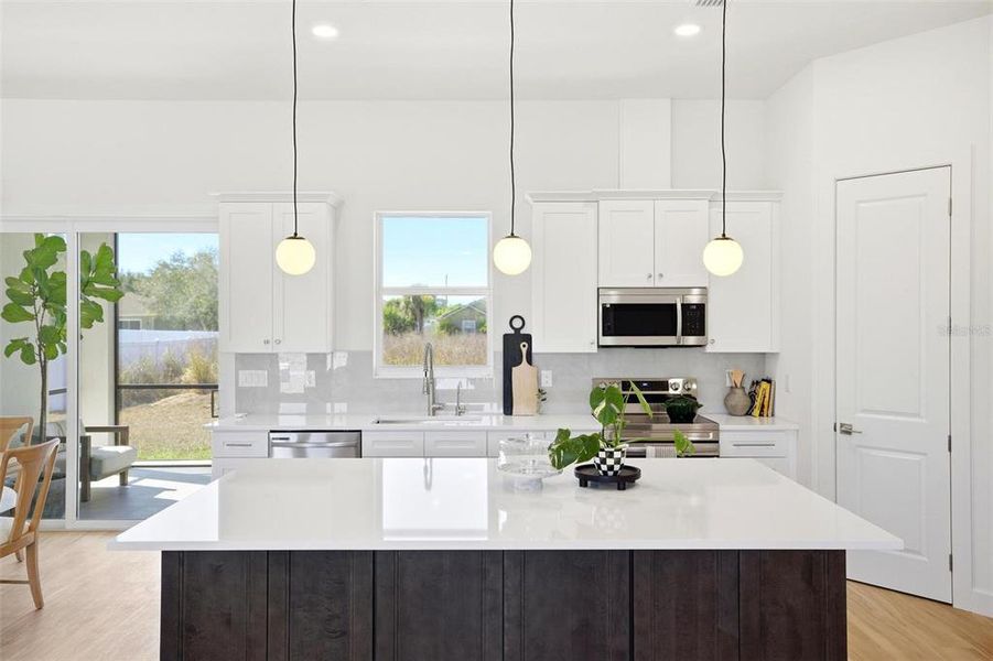 Furnished interior view inside a new home in , North Port (Image 14).