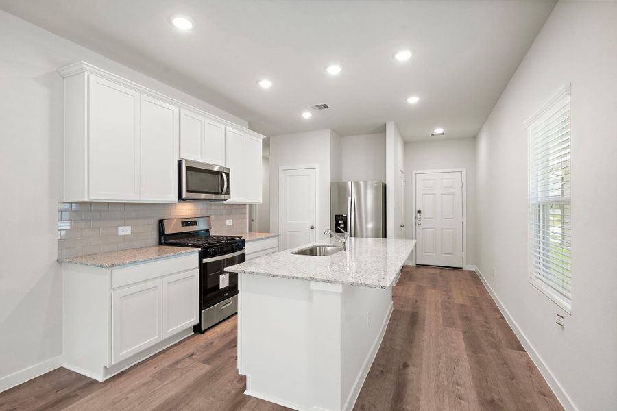 Furnished interior view inside a new home in Maple Heights, Porter (Image 11).