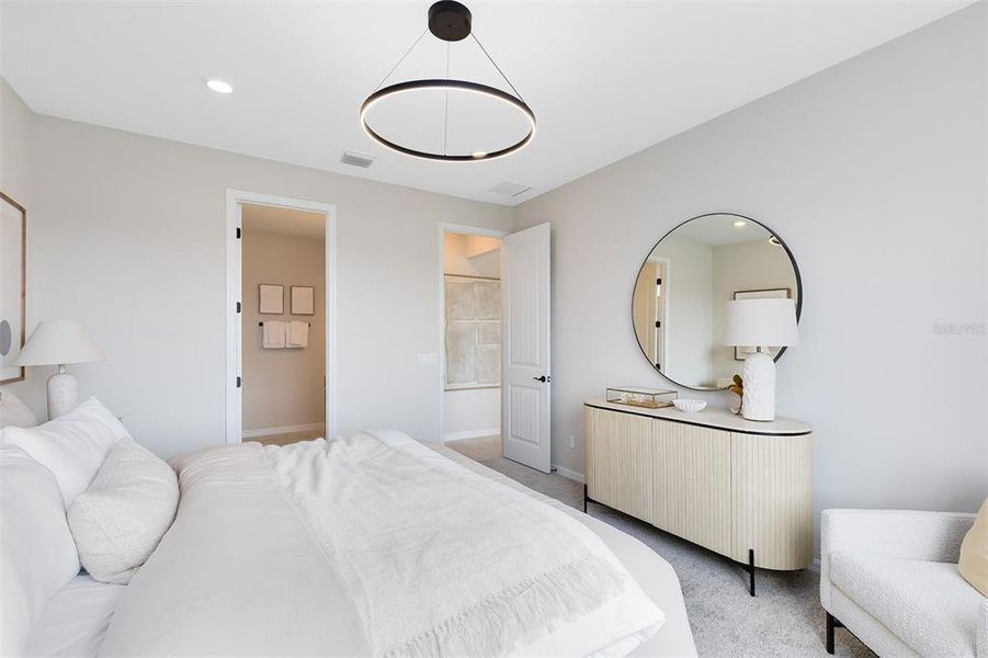 Furnished interior view inside a new home in Waterstone at Halifax Plantation, Ormond Beach (Image 17).