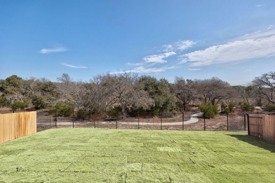 Grass is digitally enhanced.