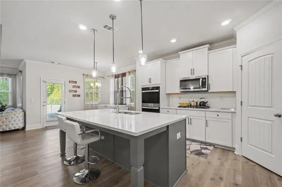 Furnished interior view inside a new home in Butner Estates, South Fulton (Image 16).