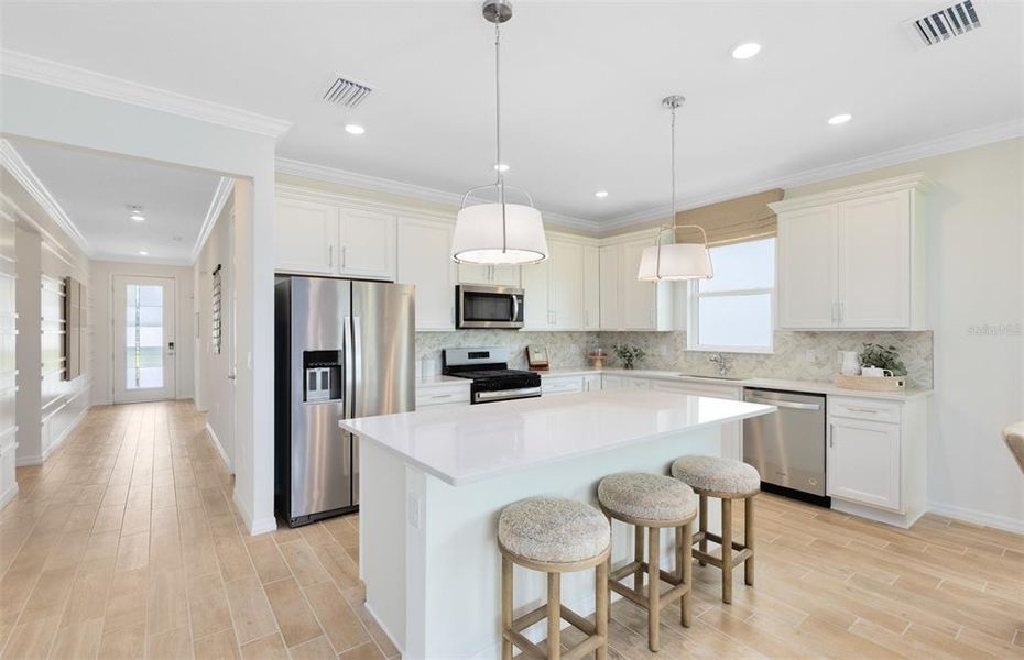 Furnished interior view inside a new home in Winding Meadows, Apopka (Image 4).