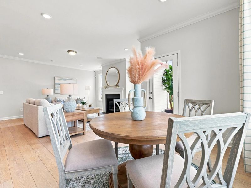 Representative furnished interior of a home built from the The Daphne C by Davidson Homes LLC in Sage on North Main, Wake Forest (Image 36). Representative furnished interior of a home built from the The Daphne C by Davidson Homes LLC in Sage on North Main, Wake Forest (Image 36).