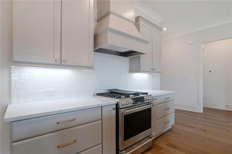 Furnished interior view inside a new home in , Statham (Image 7).